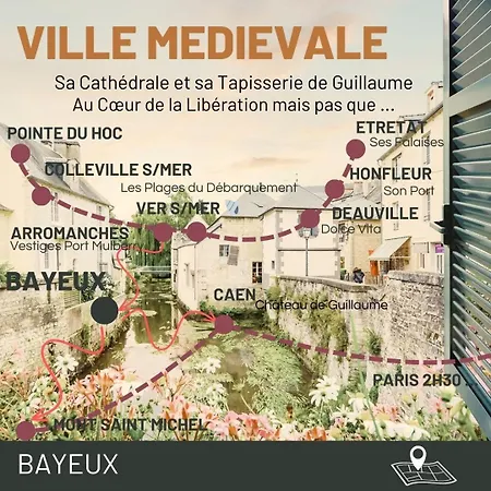 L'elegant Bayeusain - 4p Centre *