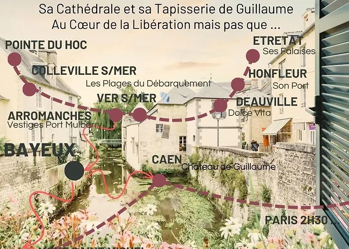 L'elegant Bayeusain - 4p Centre *